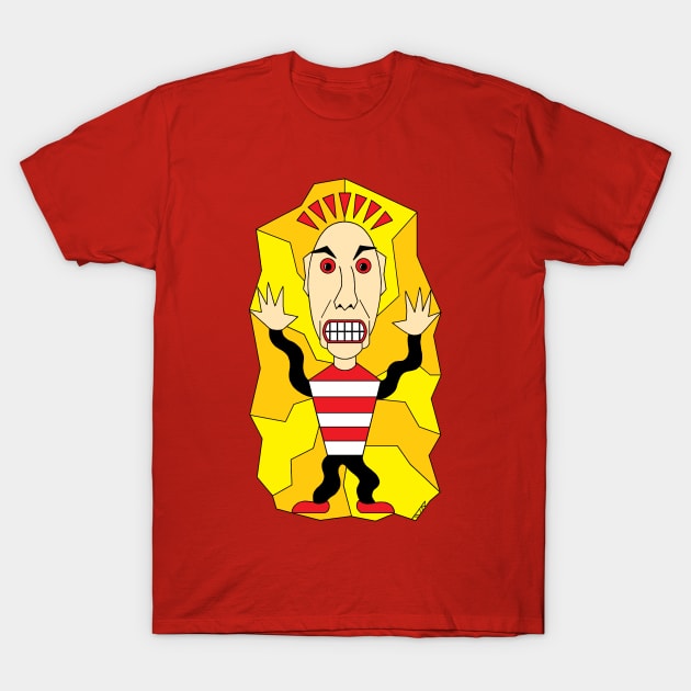 Angry Man T-Shirt by AzureLionProductions